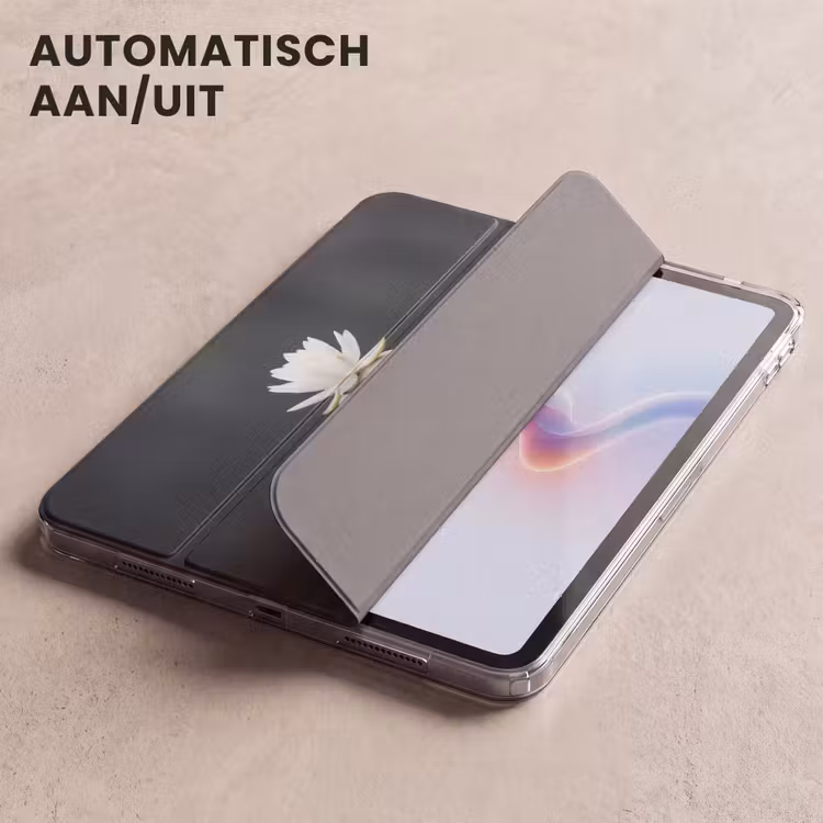 iPad hoes - Stenen - Lotus - Grijs — 5