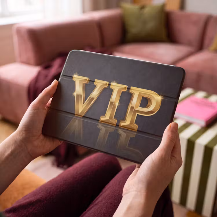 iPad hoes - VIP - Goud - Schittering — 4