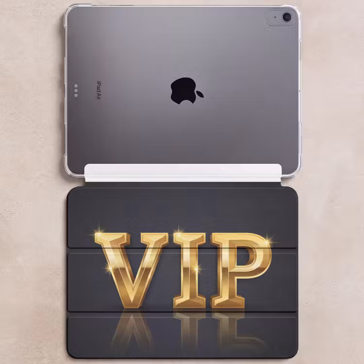 iPad hoes - VIP - Goud - Schittering — 6