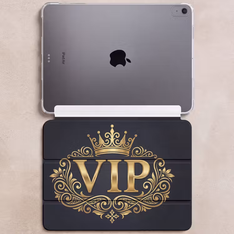 iPad hoes - VIP - Kroon - Goud — 6