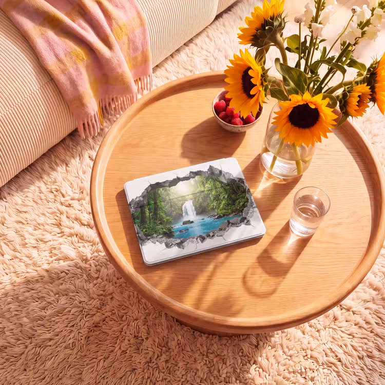 iPad hoes - Waterval - Doorkijkje - Natuur — 2