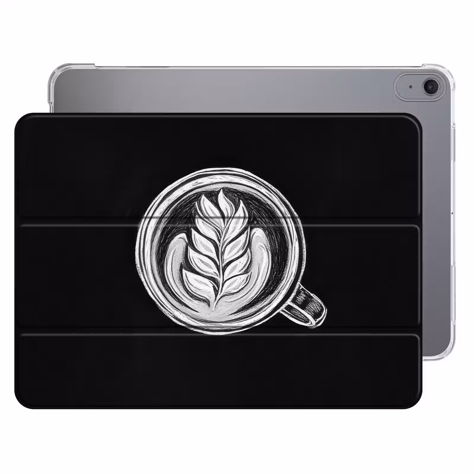 iPad hoes - Krijttekening - Koffie - Latte art — 1