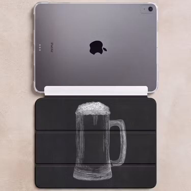 iPad hoes - Bierpul - Schuim - Krijttekening — 6