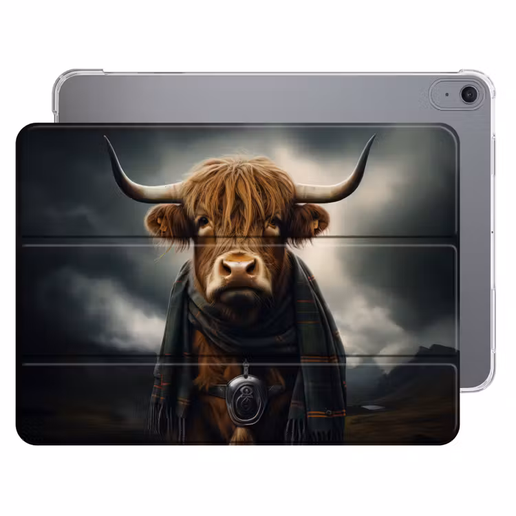 iPad hoes - Schotse hooglander - Sjaal - Bergen — 1