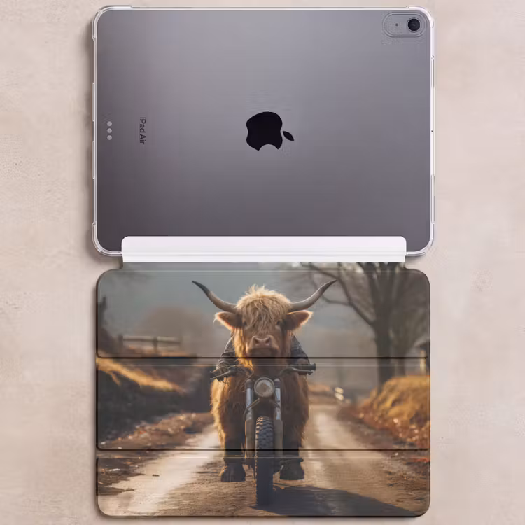 iPad hoes - Schotse hooglander - Sjaal - Bergen — 6