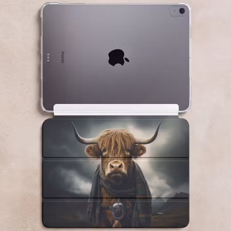 iPad hoes - Schotse hooglander - Sjaal - Bergen — 6