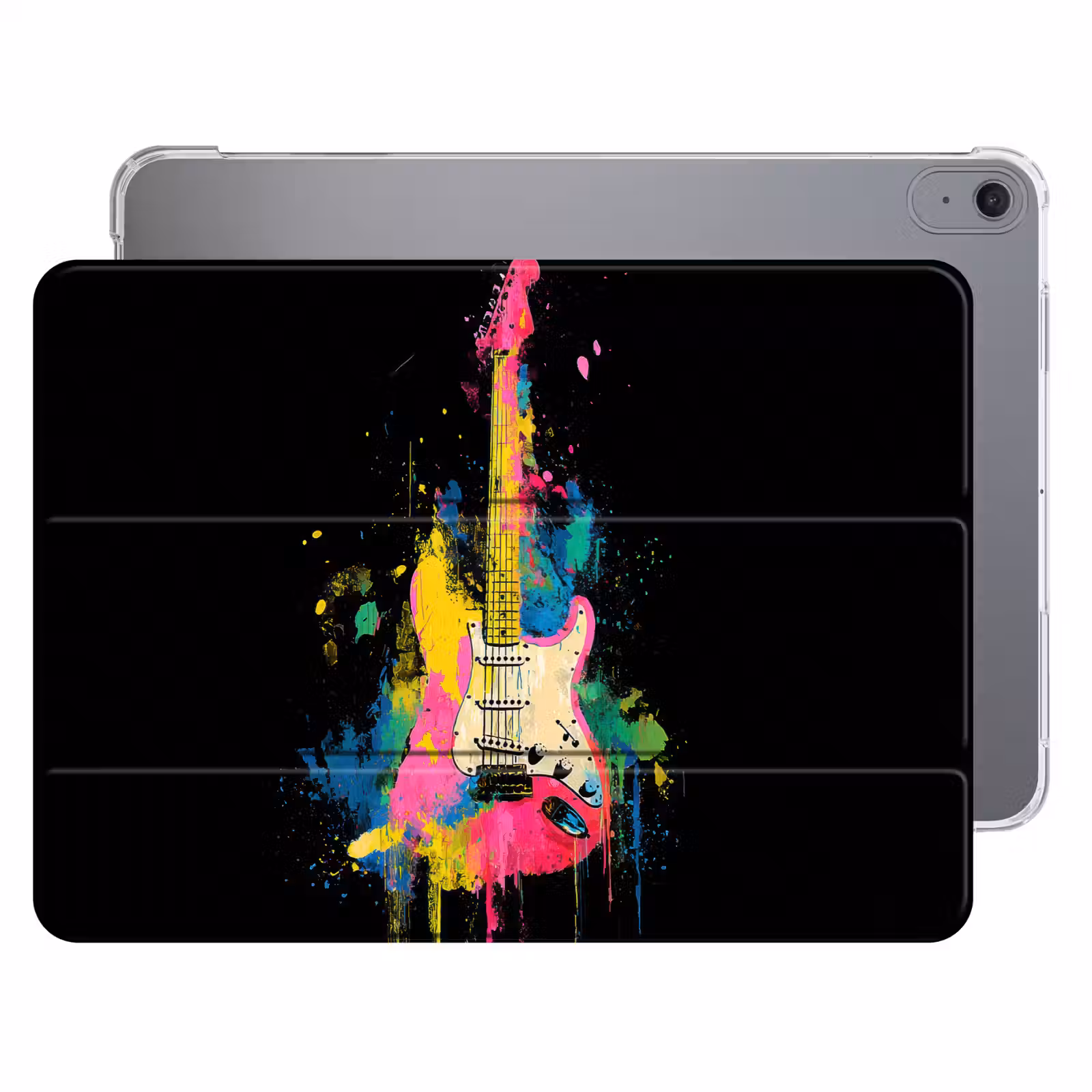 iPad hoes - Gitaar - Kleurrijk - Verf — 1