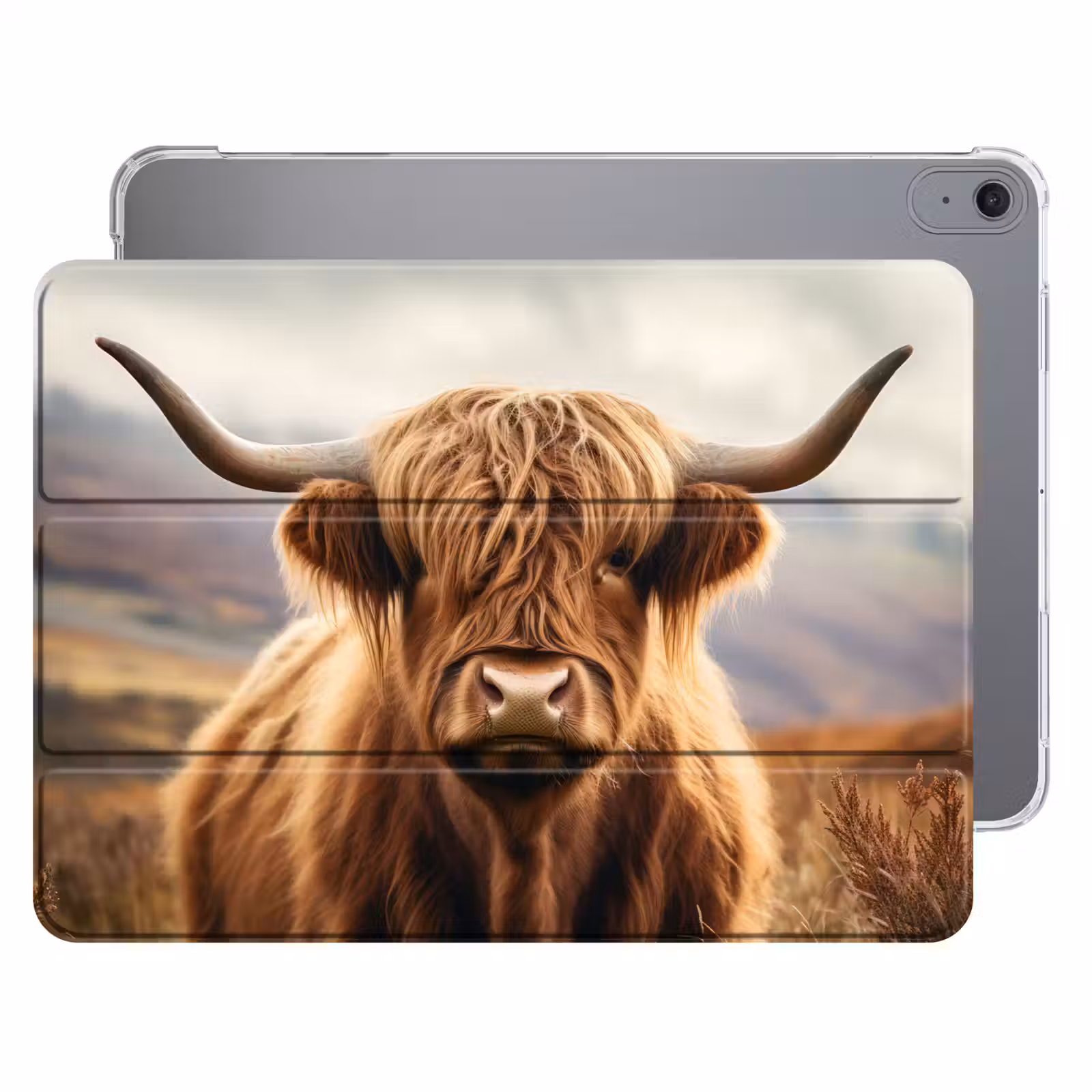 iPad hoes - Schotse hooglander - Landschap - Dier — 1