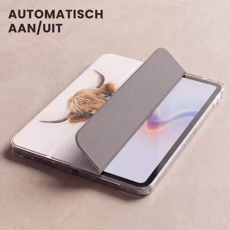 iPad hoes - Schotse hooglander - Deken - Wit — 5