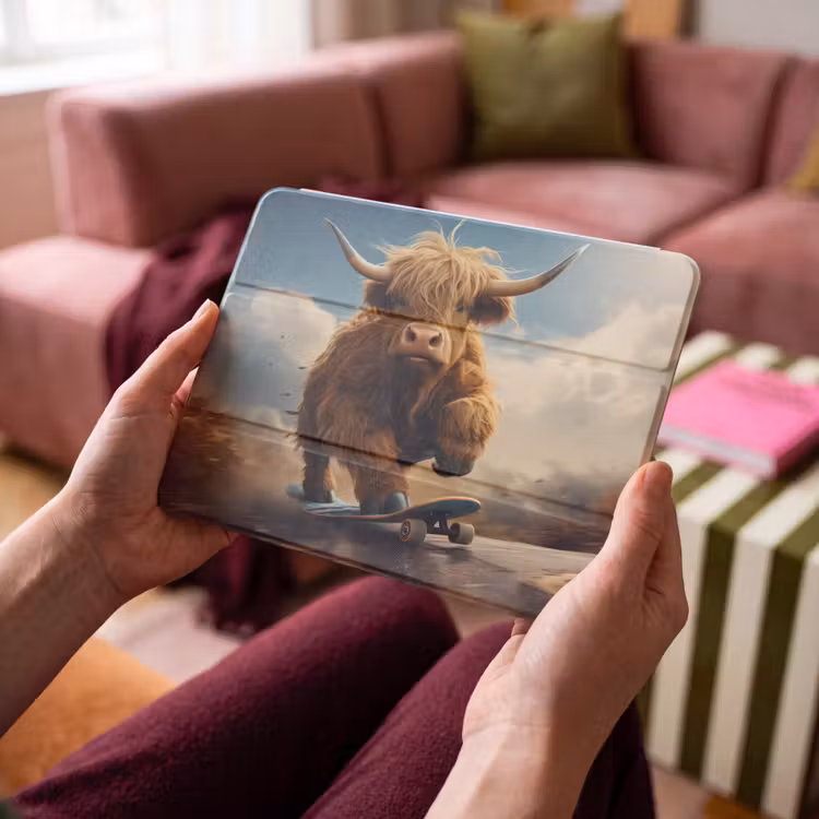 iPad hoes - Schotse hooglander - Hoorns - Skateboard — 4