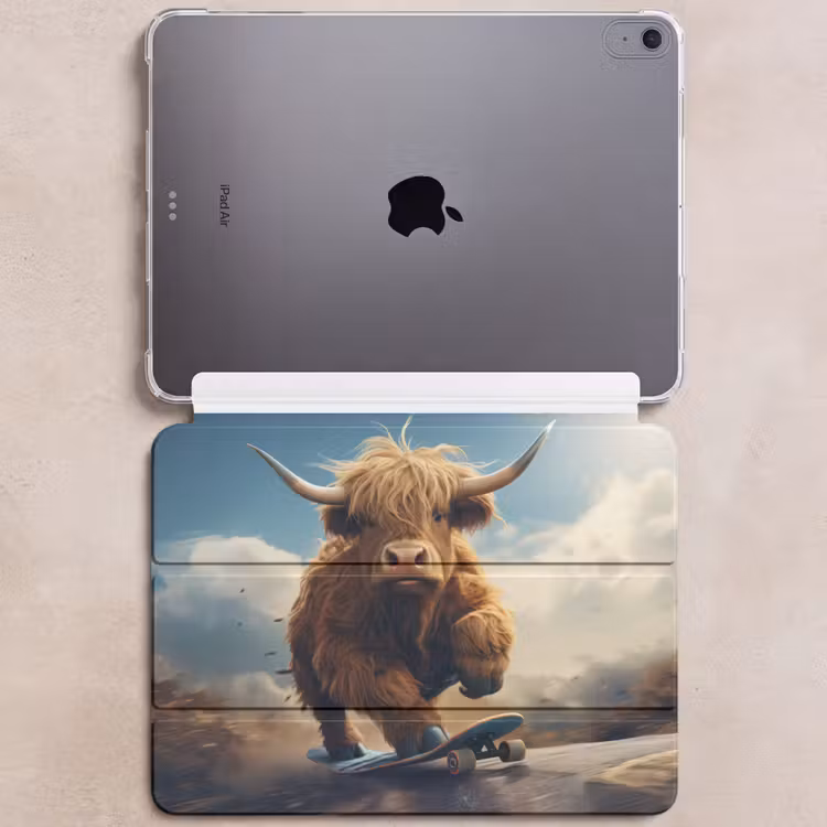 iPad hoes - Schotse hooglander - Hoorns - Skateboard — 6