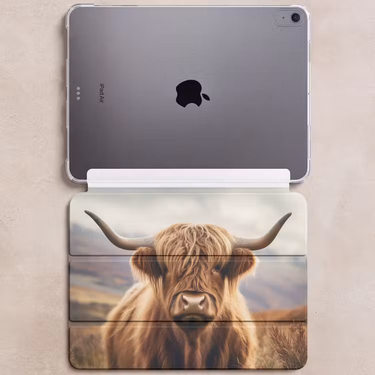 iPad hoes - Schotse hooglander - Landschap - Dier — 6