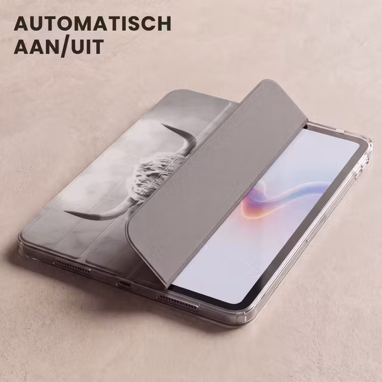 iPad hoes - Schotse hooglander - Zwart wit - Bad - Schuim — 5