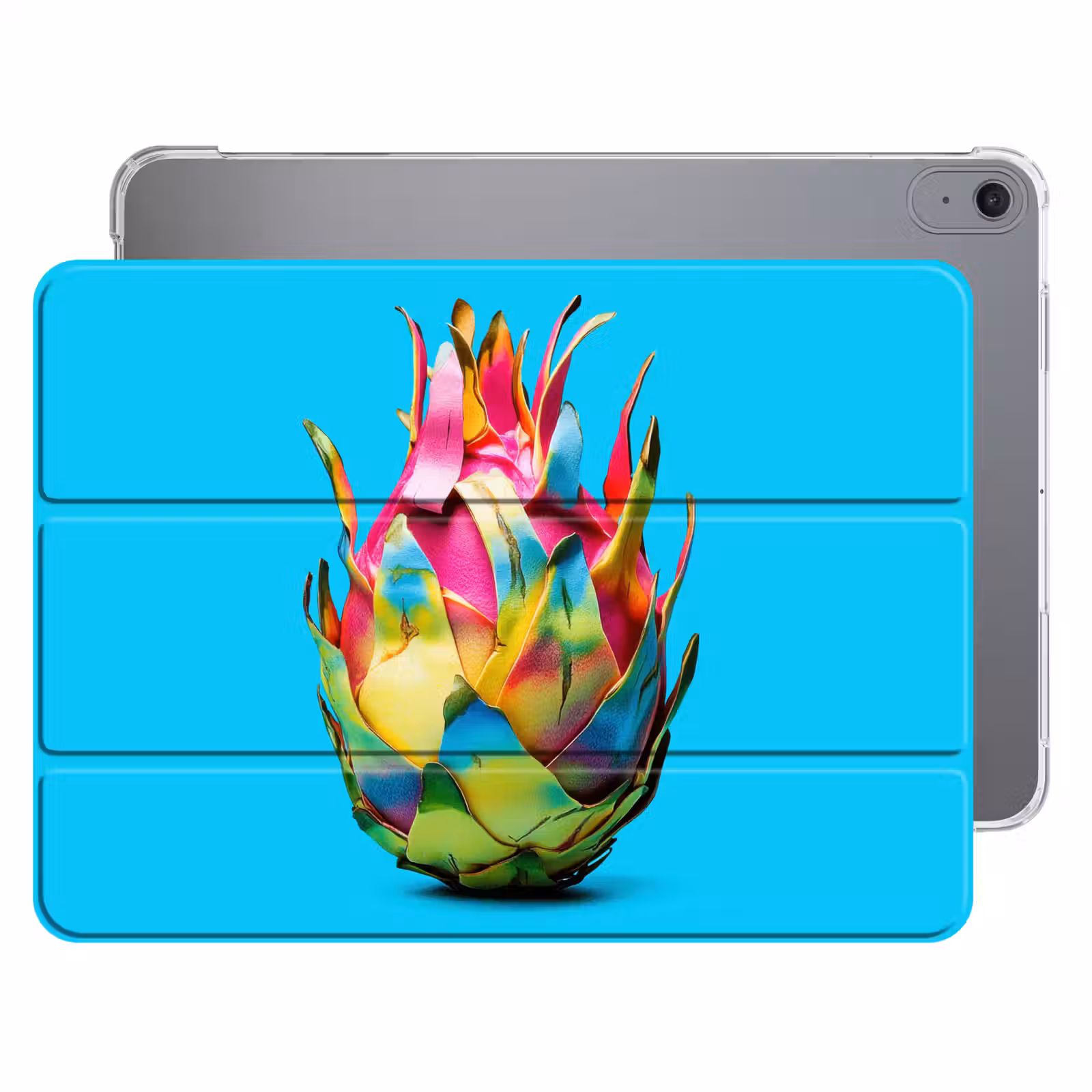iPad hoes - Drakenfruit - Blauw - Levendig — 1