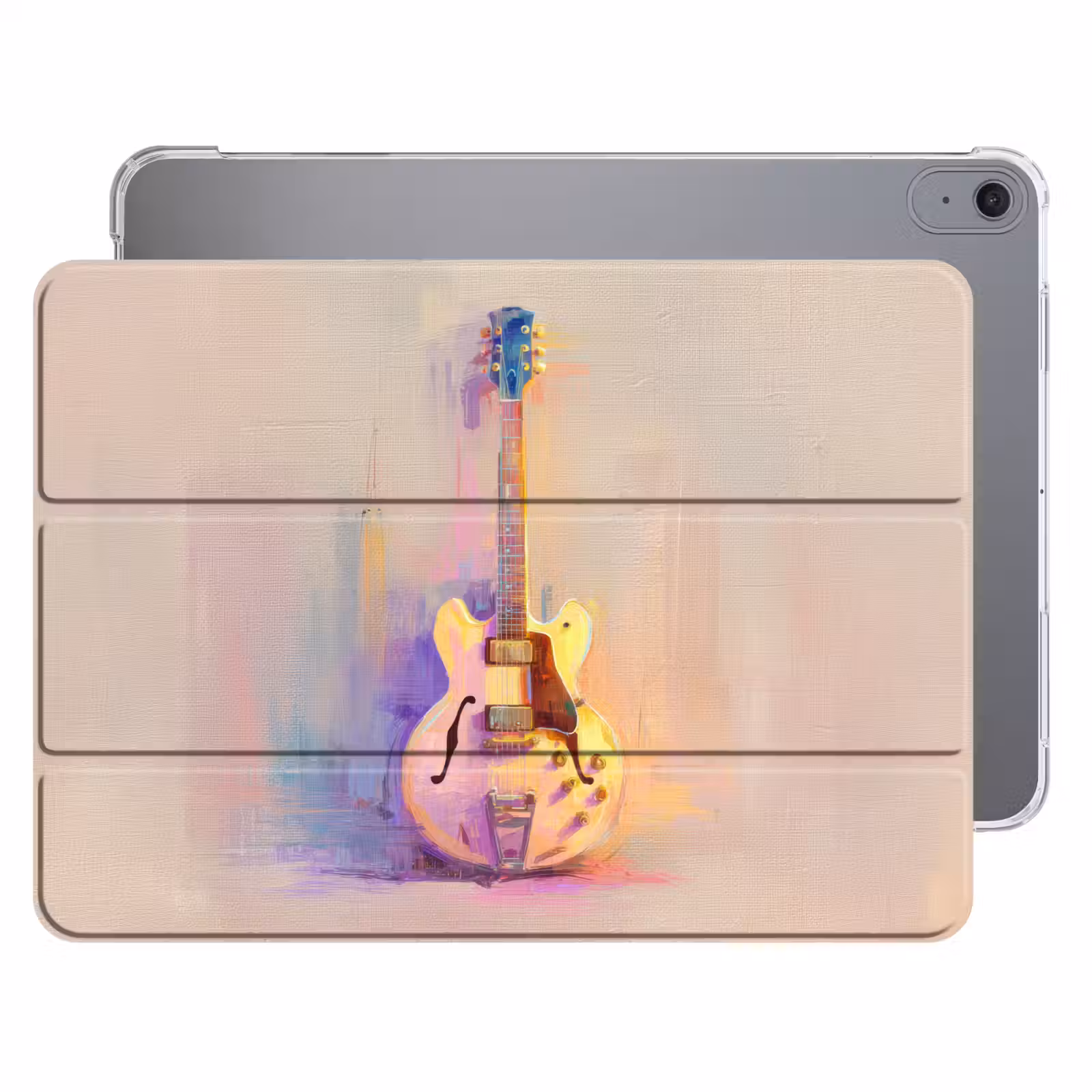 iPad hoes - Gitaar - Pastel - Schilderachtig — 1