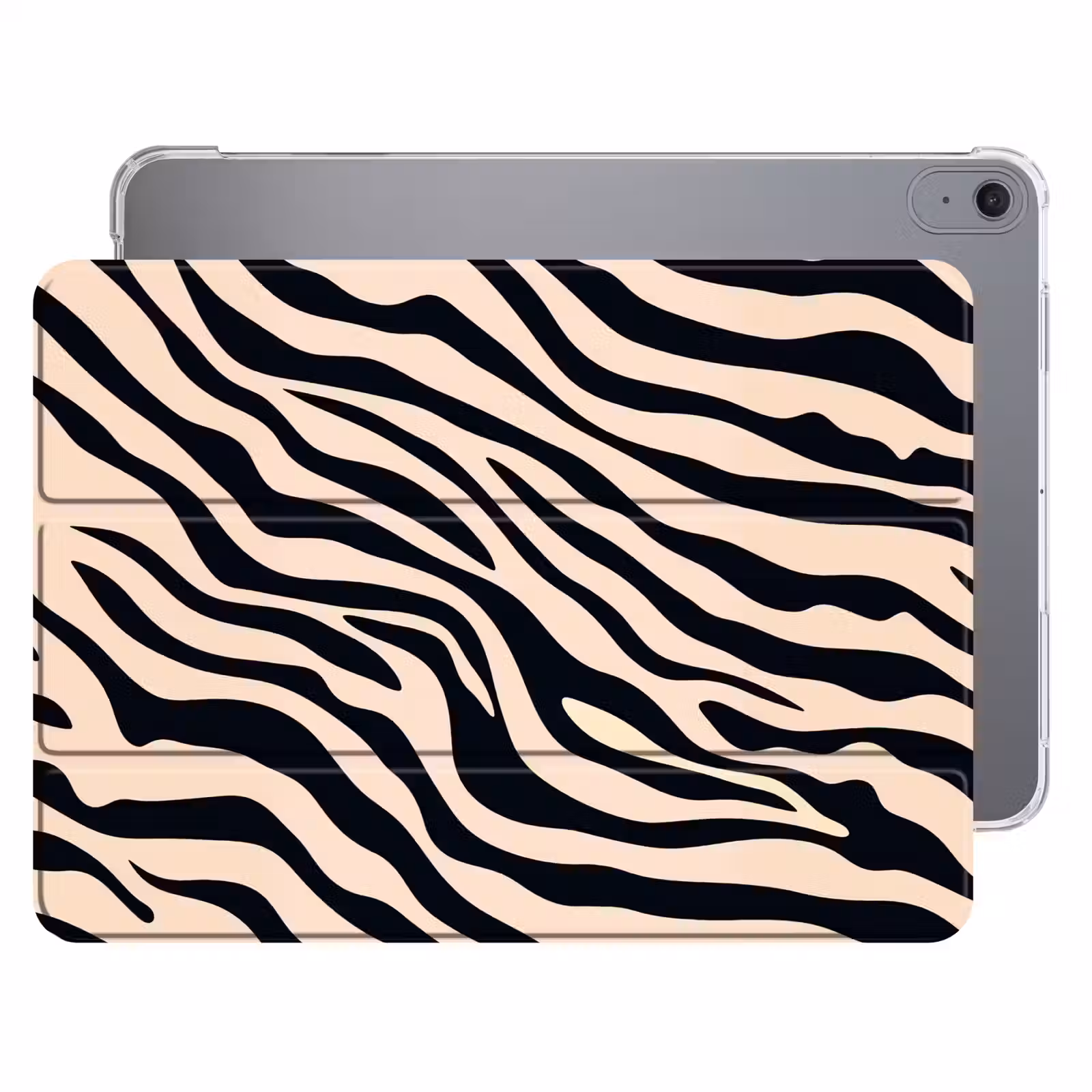 iPad hoes - Zebraprint - Dynamisch - Roze — 1