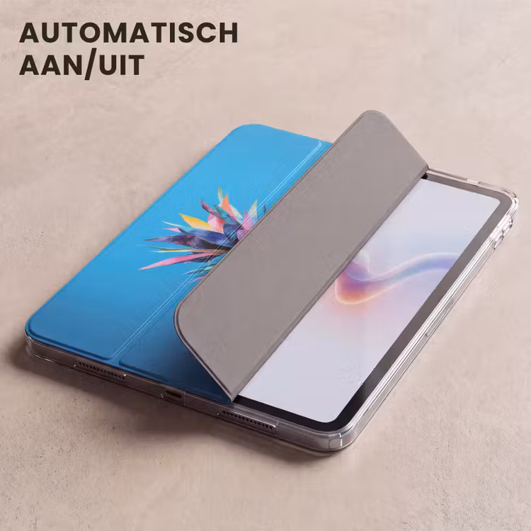 iPad hoes - Ananas - Blauw - Tropisch - Vrolijk — 5