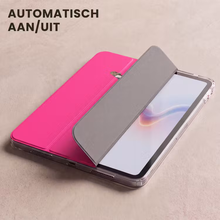 iPad hoes - Banaan - Zebraprint - Roze — 5