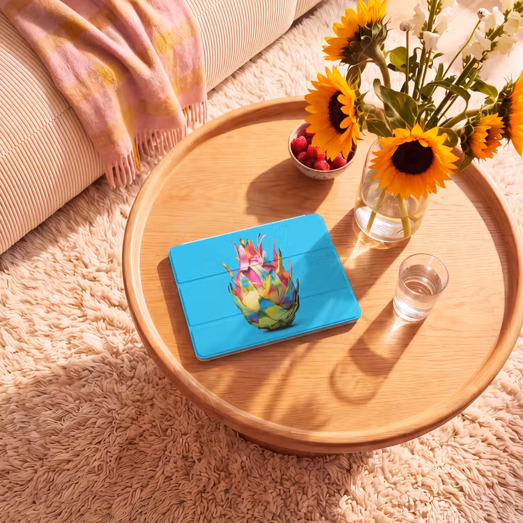 iPad hoes - Drakenfruit - Blauw - Levendig — 2