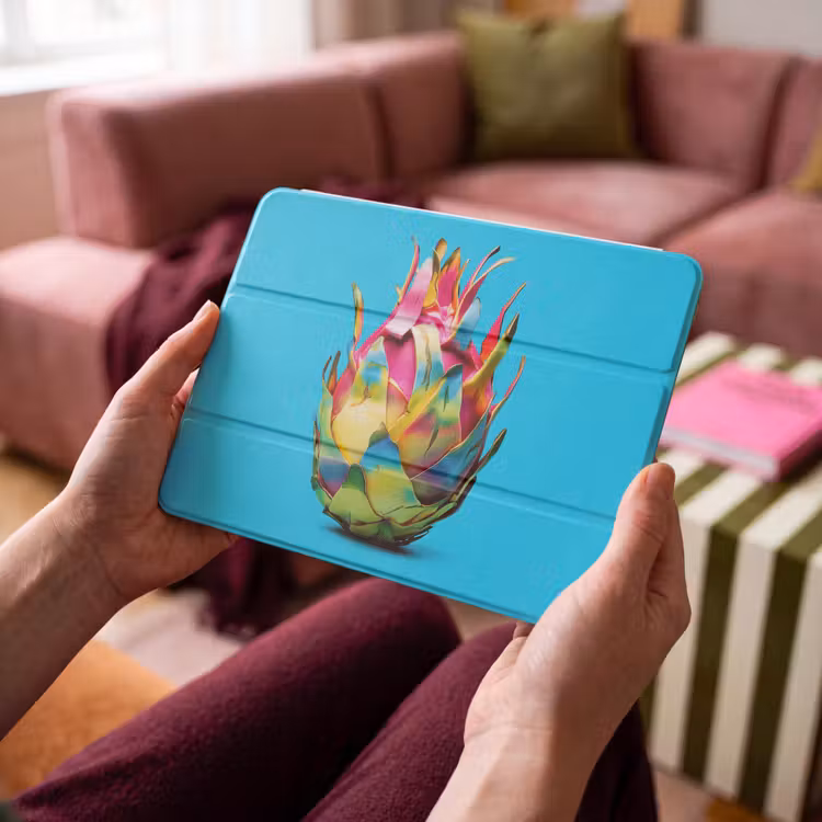 iPad hoes - Drakenfruit - Blauw - Levendig — 4