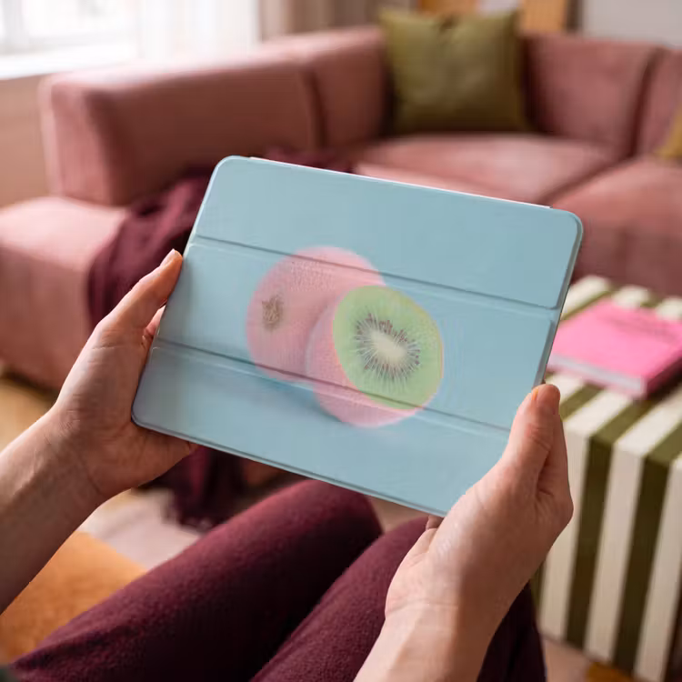 iPad hoes - Kiwi - Blauw - Surrealistisch — 4