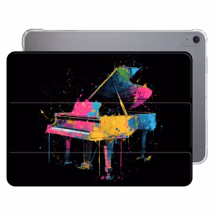 iPad hoes - Piano - Kleurrijk - Verf - Modern — 1