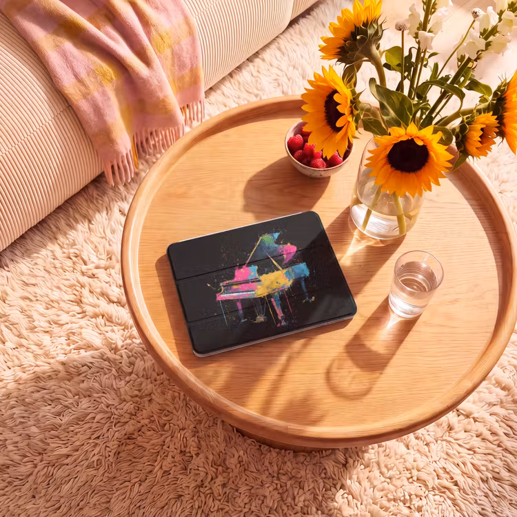 iPad hoes - Piano - Kleurrijk - Verf - Modern — 2