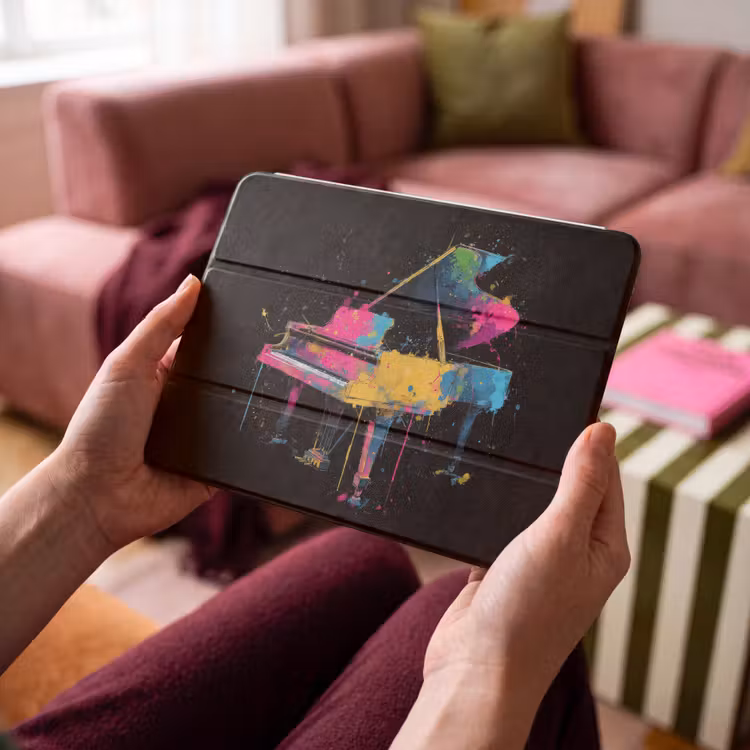 iPad hoes - Piano - Kleurrijk - Verf - Modern — 4