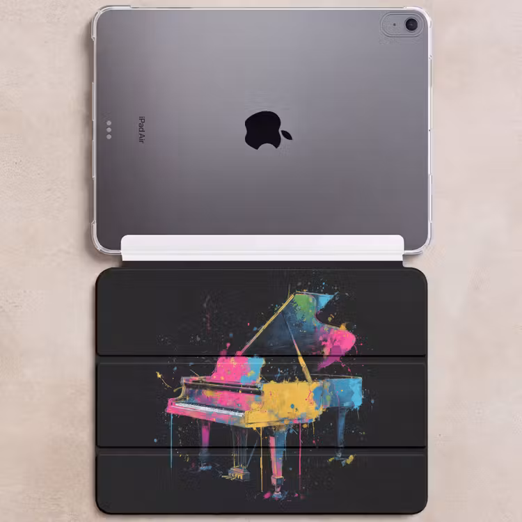 iPad hoes - Piano - Kleurrijk - Verf - Modern — 6
