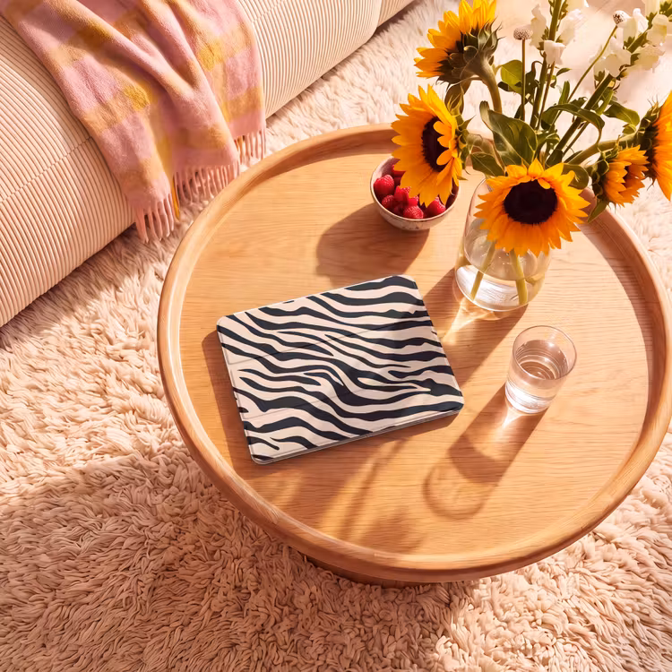 iPad hoes - Zebraprint - Dynamisch - Roze — 2