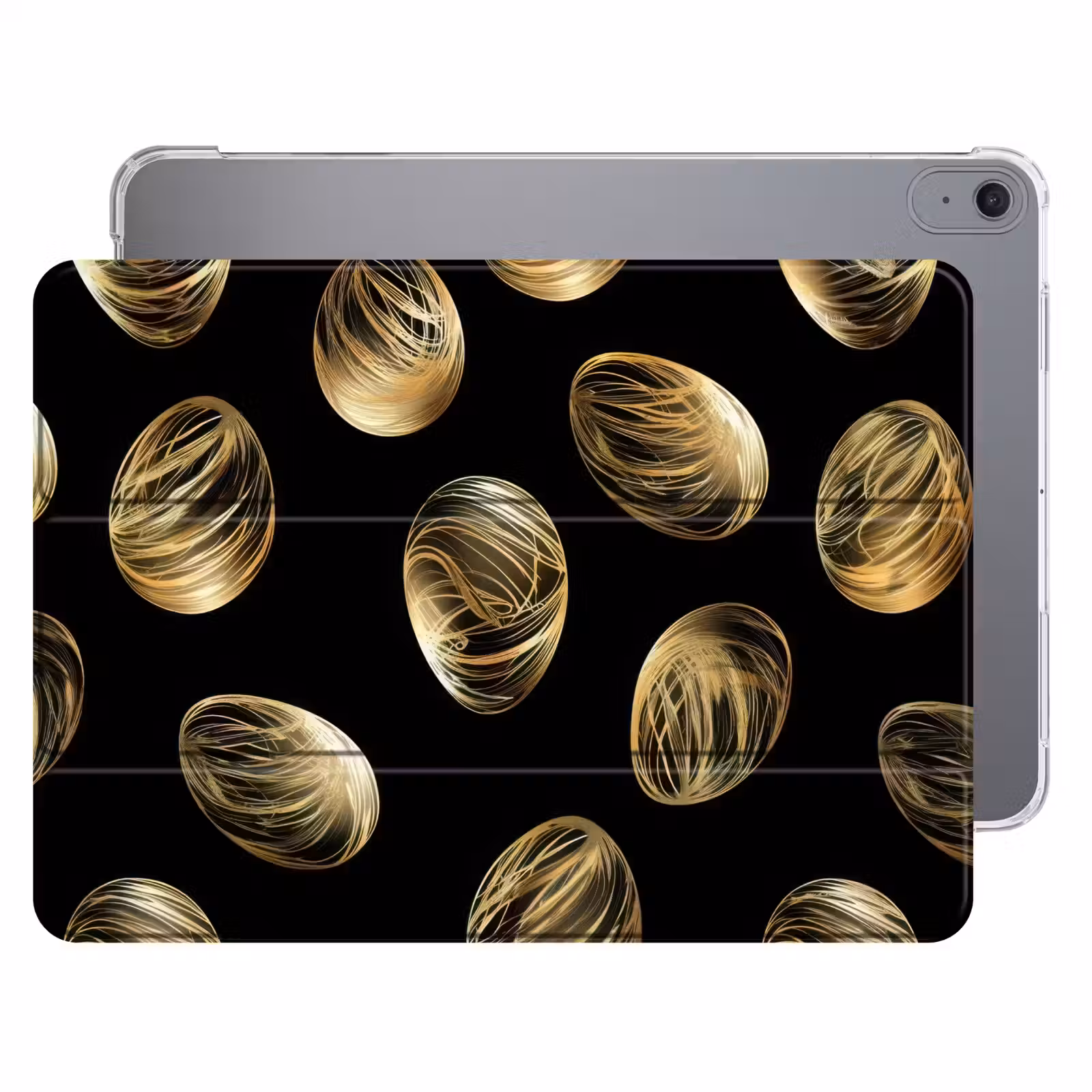 iPad hoes - Eieren - Goud - Patroon — 1