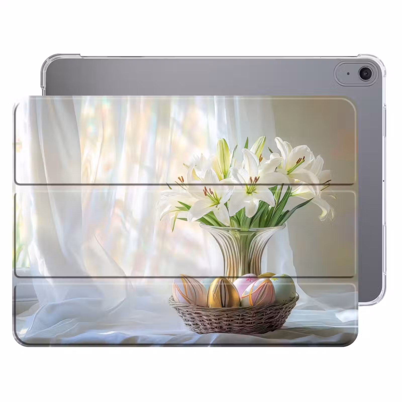 iPad hoes - Vaas - Eieren - Bloemen — 1