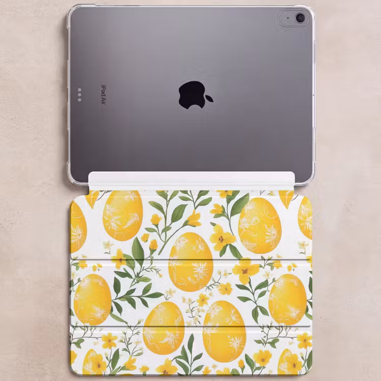 iPad hoes - Bloemen - Paaseieren - Geel — 6