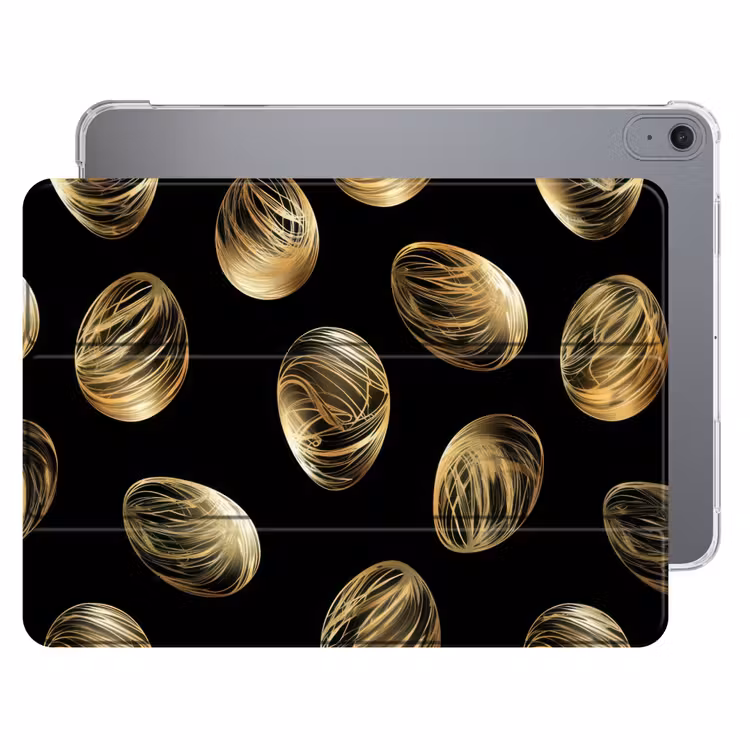 iPad hoes - Eieren - Goud - Patroon — 1