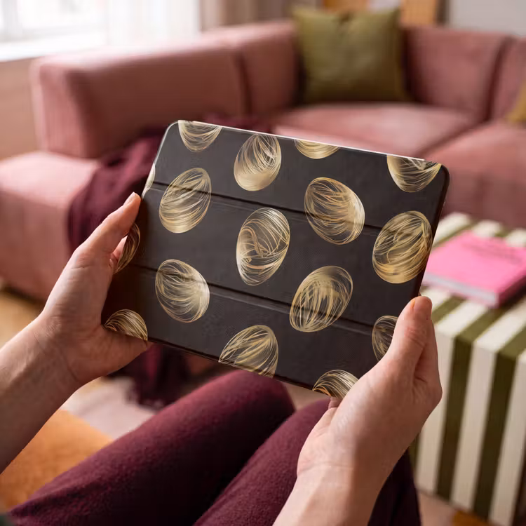 iPad hoes - Eieren - Goud - Patroon — 4