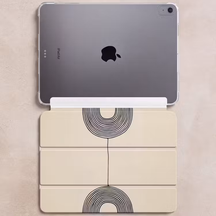 iPad hoes - Geometrische bogen - Minimalistisch - Symmetrisch — 6
