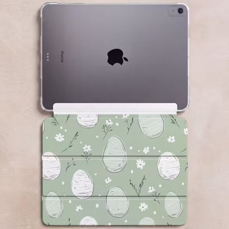 iPad hoes - Groen - Eieren - Patroon — 6