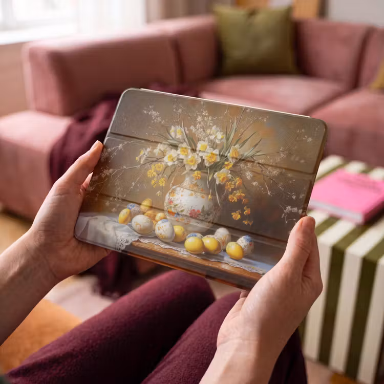 iPad hoes - Paaseieren - Stilleven - Vaas — 4