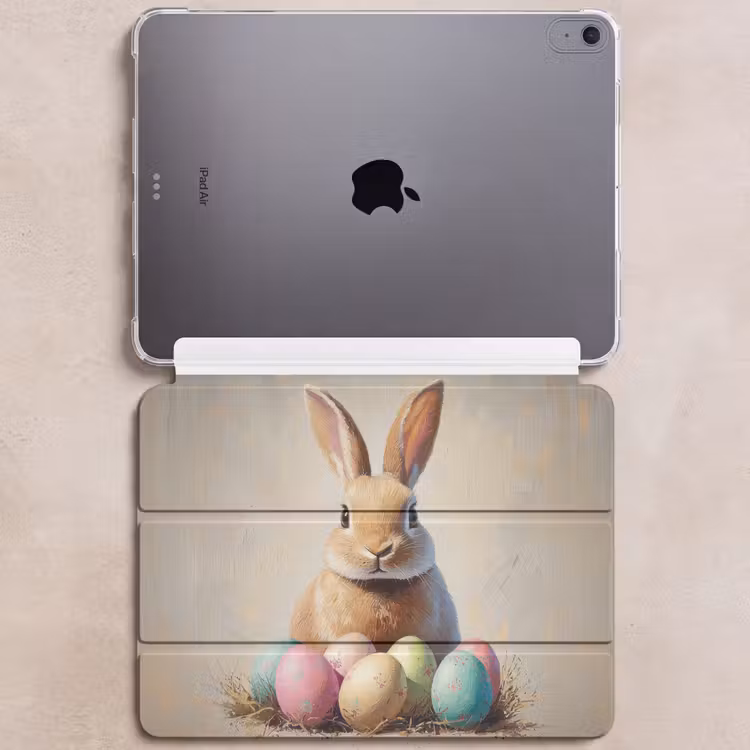 iPad hoes - Paashaas - Pastel - Eieren — 6