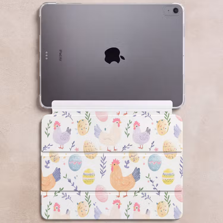 iPad hoes - Patroon - Kip - Paaseieren — 6
