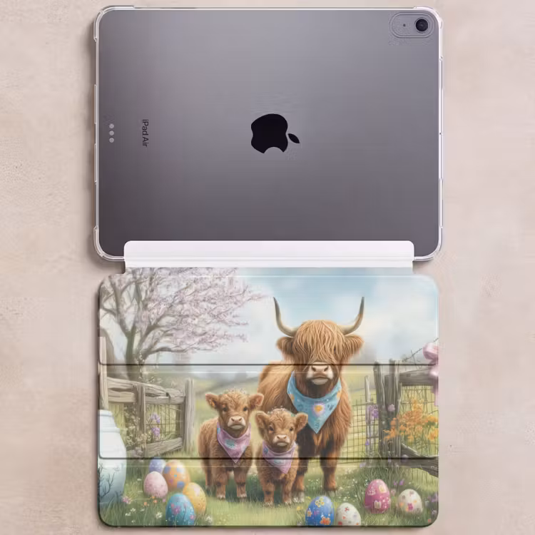 iPad hoes - Schotsehooglanders - Paaseieren - Lente — 6