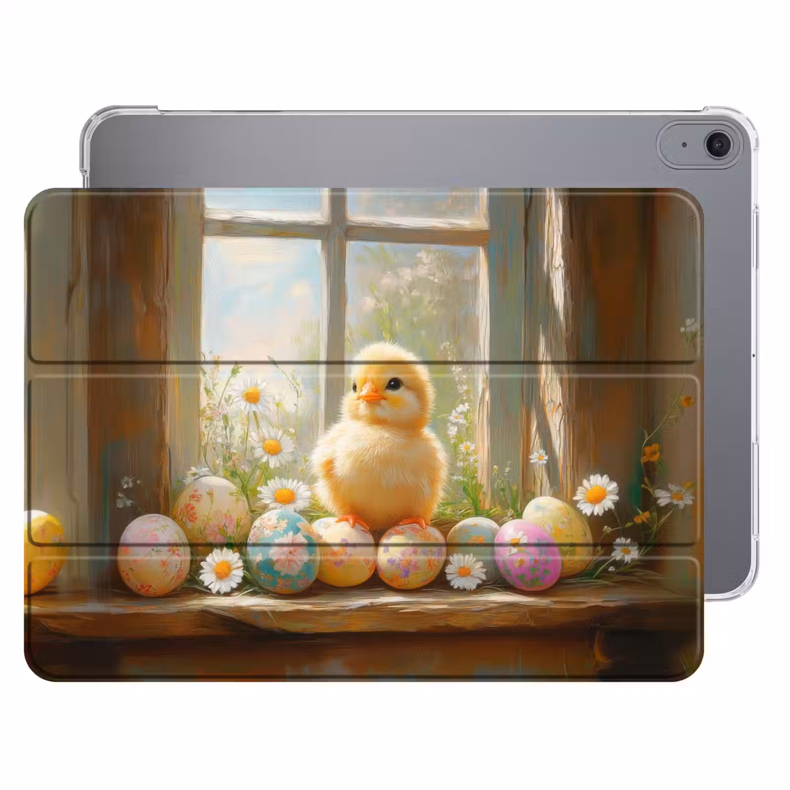 iPad hoes - Kuiken - Raam - Paaseieren — 1