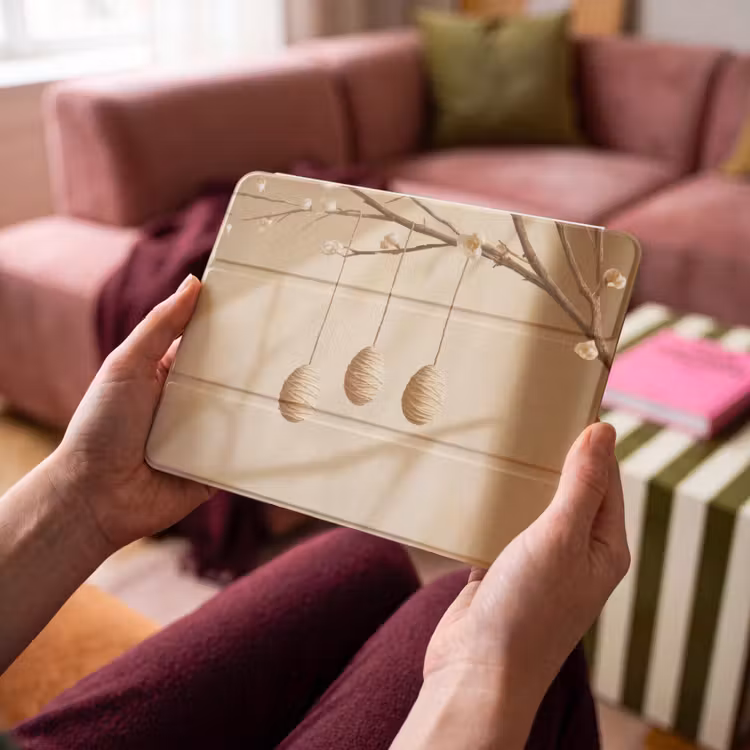 iPad hoes - Beige - Paastak - Eieren — 4