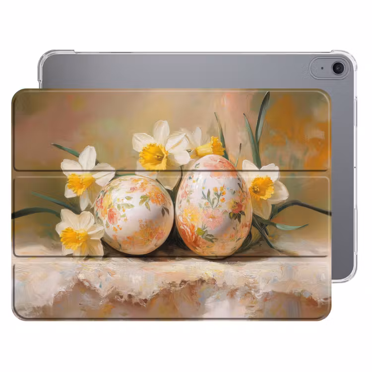 iPad hoes - Bloemen - Eieren - Geschilderd — 1