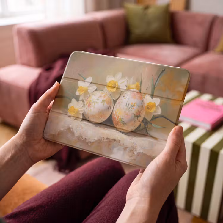iPad hoes - Bloemen - Eieren - Geschilderd — 4