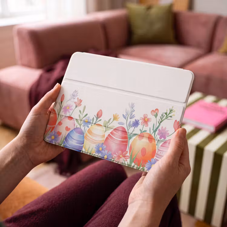 iPad hoes - Bloementuin - Kleurrijk - Eieren — 4