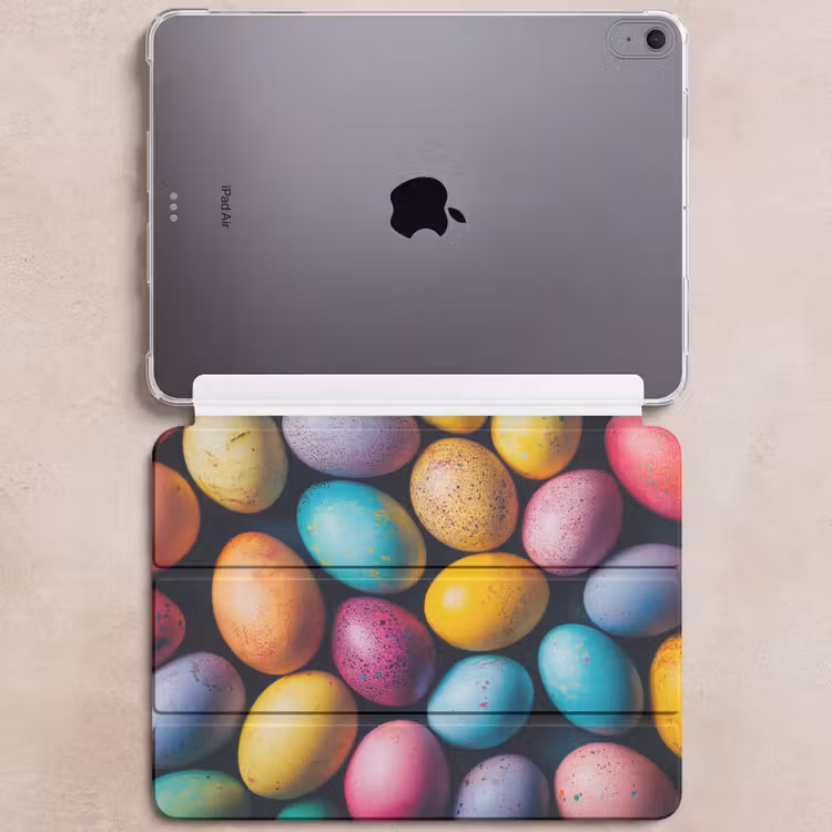 iPad hoes - Kleurrijk - Paaseitjes - Spetters — 6