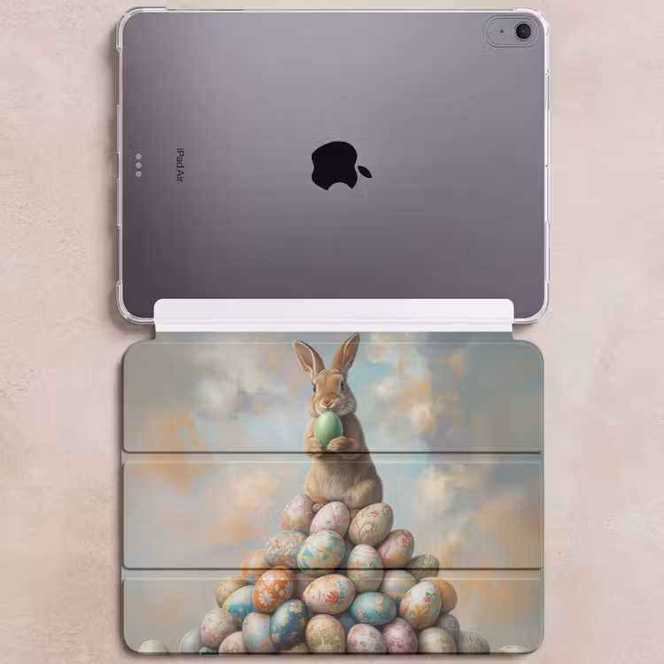 iPad hoes - Konijn - Eieren - Kleurrijk — 6