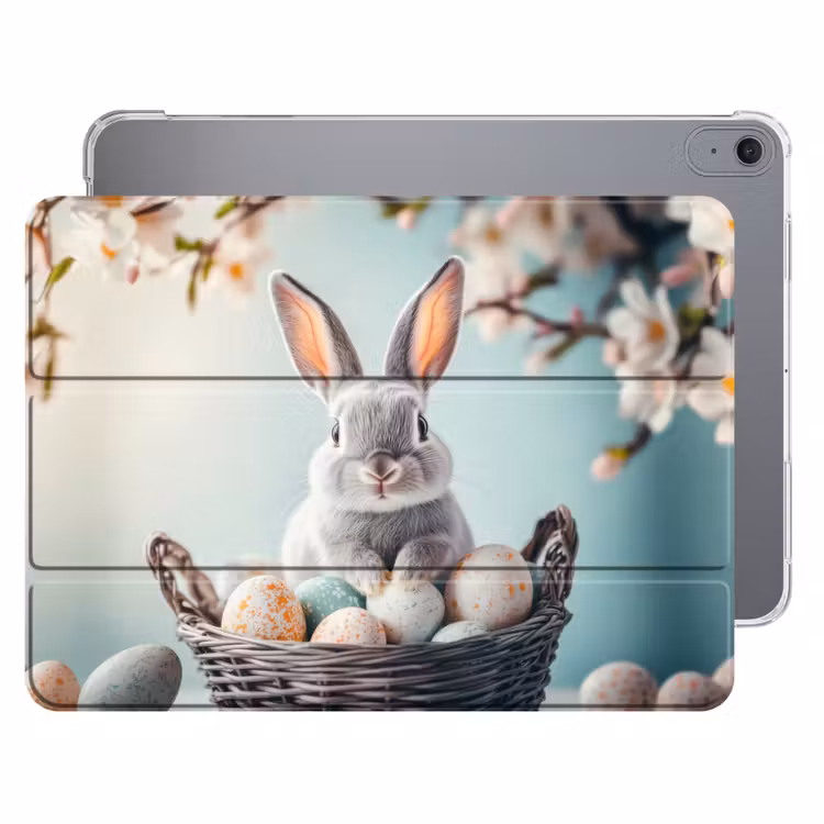 iPad hoes - Konijn - Eieren - Mand — 1