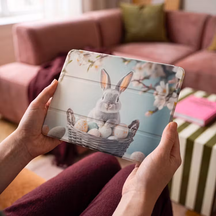 iPad hoes - Konijn - Eieren - Mand — 4